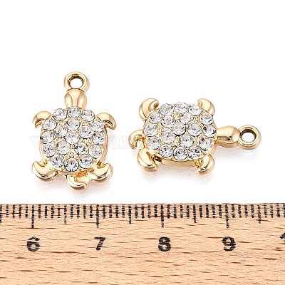 Подвески из сплава и страза&nbsp;PALLOY-T090-61KCG-1