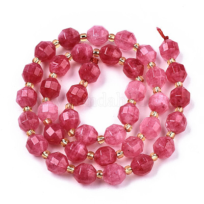 Бусы из натурального доломита&nbsp;G-T131-85A-04-1