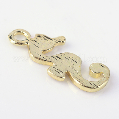 Морской конь эмали сплава подвески&nbsp;ENAM-Q033-38A-1