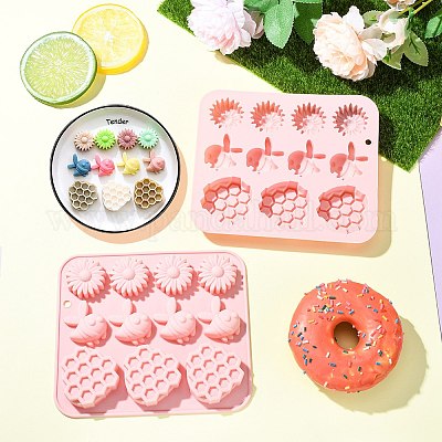 2шт силиконовые Молды в виде пчел&nbsp;ST-CJ0043-008-1