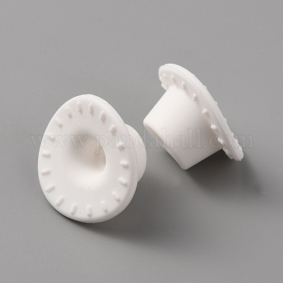 Силиконовые бусины&nbsp;LS-SIL-WH0001-37G-1