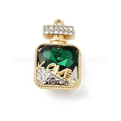 Подвески из сплава и страза&nbsp;FIND-H055-11G-1