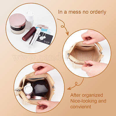 Органайзер для кошелька из фетра и нейлона&nbsp;PURS-WH0001-37B-1