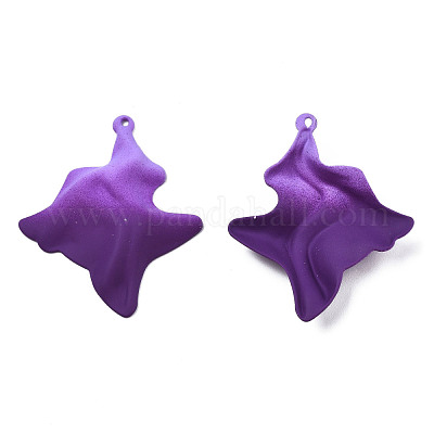 Распыленные окрашенные железные подвески&nbsp;IFIN-N008-028B-1