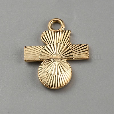 Подвески из сплава с футбольной тематикой и эмалью ENAM-WH0061-43B-1