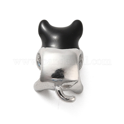 304 нержавеющая сталь эмалированные европейские бусины STAS-G308-38P-1