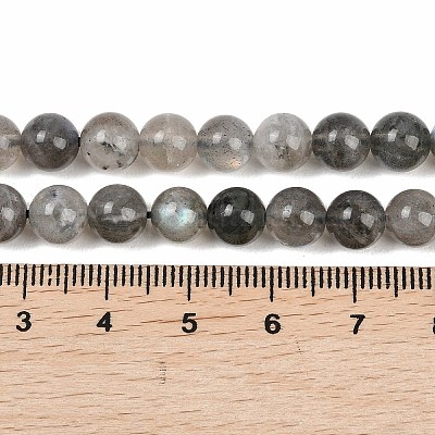 Природные лабрадорита бисер нитей&nbsp;G-Z133-A01-7mm-02-1