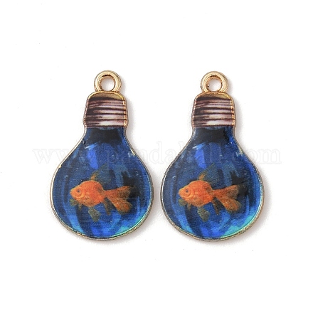 Подвески из эмали и сплава ENAM-WH0061-29C-1