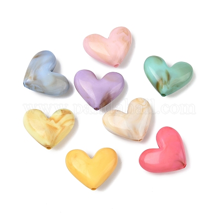 Акриловые бусины SACR-B009-07-1