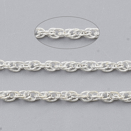 Паяные латунные покрытые железные веревочные цепи CH-T002-04S-1