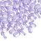 Transparent Acrylic Beads, Oval, Lilac, 9.5x6mm, Hole: 1.5mm, about 2000pcs/500g