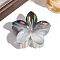 Flower Plastic Claw Hair Clips, Hair Accessories for Women & Girls, Gray, 78x70mm
