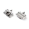 Metal Alloy Pendants, Cadmium Free & Lead Free, Camera, Antique Silver, 13x13x5mm, Hole: 2mm