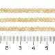Нити из нагретых натуральных цитриновых бусин&nbsp;X-G-Z074-A03-01-5