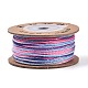 30 м окрашенный сегментный хлопковый шнур для макраме&nbsp;OCOR-T018-01O-1