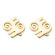 Латунные подвески&nbsp;KK-J278-12G-2
