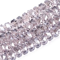 Гальванизируйте прозрачное стекло бисер нитей&nbsp;EGLA-N022-04A-D15