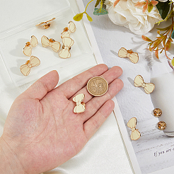 16 шт. эмалевые булавки с бантом&nbsp;JEWB-FH0002-01B