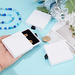 Картонные бумажные коробки для бижутерии с губкой внутри&nbsp;FIND-WH0199-43C