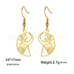 Серьги-подвески из нержавеющей стали 304&nbsp;FS-WGB851A-02