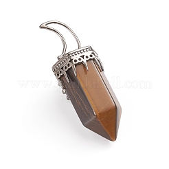 Естественно тигровый глаз отметил большие кулоны&nbsp;G-I275-01E