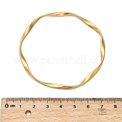 Витые браслеты из нержавеющей стали 304 для женщин&nbsp;BJEW-Q040-07G