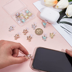 16 шт. 4-х видов пластиковых мобильных пылезащитных заглушек&nbsp;HJEW-ME00017