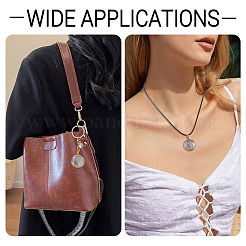 Оправы для подвесок из нержавеющей стали 304 в виде кабошонов&nbsp;STAS-TA0001-47E