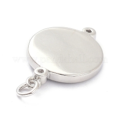 Латунные микропаве прозрачные подвески с фианитом&nbsp;ZIRC-L091-082P