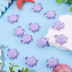 12 шт. светящиеся смоляные кабошоны&nbsp;RESI-TA0004-55D