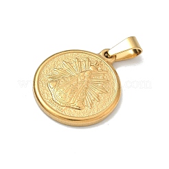 Подвески из нержавеющей стали 304 на религиозную тематику&nbsp;STAS-F336-06B-G