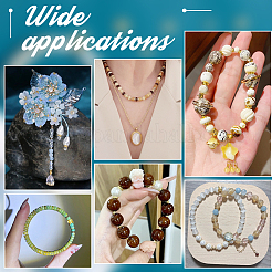 60 шт. 3 стиля латунная проставка&nbsp;KK-PH0037-03