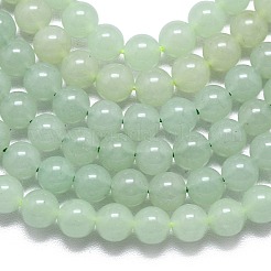 Натуральный Malaysia нефритовые бусы пряди&nbsp;G-L645-A01-6mm-21