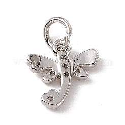 Латунные микро проложить кубического циркония подвески&nbsp;ZIRC-F132-21P