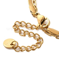 Ионное покрытие (ip) 304 нержавеющая сталь эмаль двухслойные ожерелья с подвесками в виде цветов и пчел для женщин&nbsp;NJEW-F328-19G-03