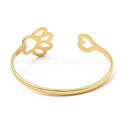 Браслеты-манжеты из нержавеющей стали 304&nbsp;LS-BJEW-P302-07G