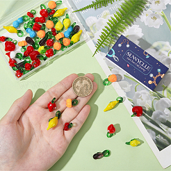 50шт обычные подвески лэмпворк&nbsp;LAMP-SC0001-63