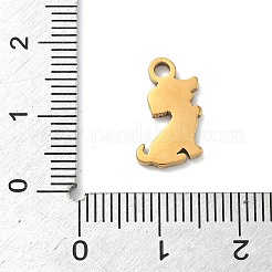 Подвески из нержавеющей стали 304 с эмалью&nbsp;STAS-G374-01G-07