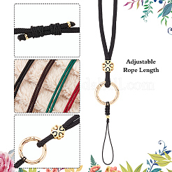 Ремни для мобильных устройств из полиэстера и золотого сплава&nbsp;FIND-WH20004-52B