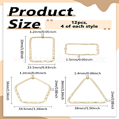 Подвески из сплава 12шт 3 стиля&nbsp;FIND-LP0005-67