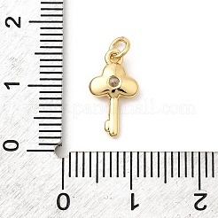 Латунные микро проложить кубического циркония подвески&nbsp;KK-Z135-02G-02