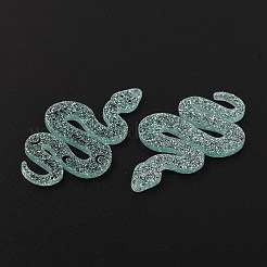 Акриловые большие подвески с мультяшным принтом&nbsp;OACR-WH0028-15E