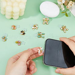 9шт пластиковые мобильные пылезащитные заглушки&nbsp;HJEW-WH00143