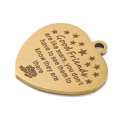 Подвески из нержавеющей стали 201 с вакуумным покрытием pvd&nbsp;STAS-L079-25G-04