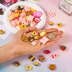 Подвески из непрозрачной смолы&nbsp;RESI-TA0001-72