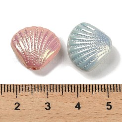 УФ-покрытие непрозрачные радужные переливающиеся акриловые бусины&nbsp;SACR-R001-02A