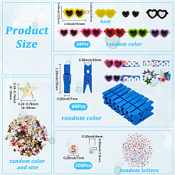 Наборы для самостоятельного изготовления деревянных зажимов&nbsp;DIY-SP0005-11