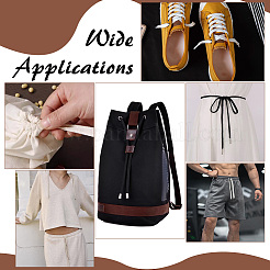 50м 5-х цветный плоский хлопковый плетеный шнур&nbsp;OCOR-PH0006-79A