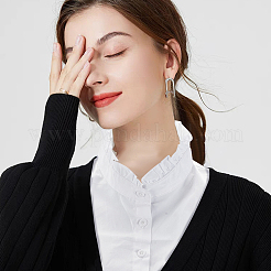 2 шт. 2 съемных воротника для рубашки из нейлона&nbsp;AJEW-GA0006-18