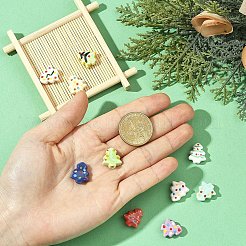 10шт 10 цвета фарфоровые бусины ручной работы&nbsp;PORC-YW0001-46